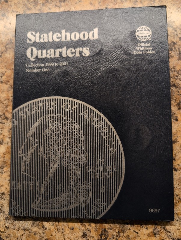 Whitman Statehood Quarter Collection No. 1  1999-2001 Philadelphia & Denver Mint