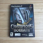Champions of Norrath NO MANUAL Black Label Sony PlayStation 2 PS2