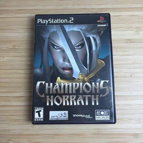 New ListingChampions of Norrath NO MANUAL Black Label Sony PlayStation 2 PS2