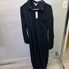 Banana Republic Shirtdress Womens Large Long Sleeve Button Front