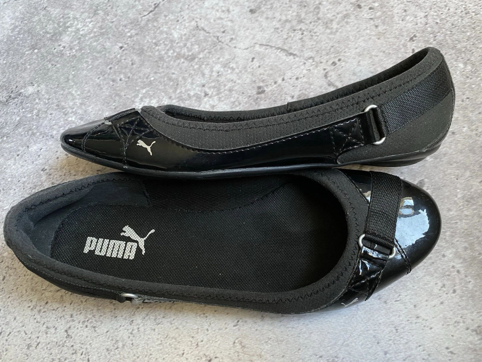 Vintage 2000s Puma Speedcat Ballet Princess Ballerina Black Y2K Shoes Flats