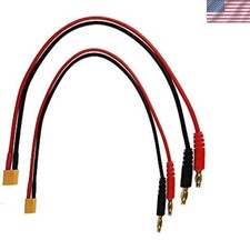 Dual Xt30 Male Adapter Plugs Reliable Charger Connections For Rc Quads Helis Dual Xt30 Male Adapter Plugs Reliable Charger Connections For Rc Quads Helis