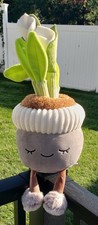Greenhouse Russ Calla Lily Plush Toy Stuffed Animal Peace Flower Pot Garden Feet