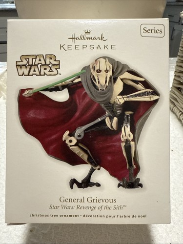2012 Hallmark Keepsake Ornament Star Wars General Grievous Revenge of ...