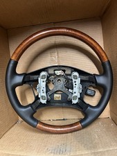 STEERING WHEEL, Black  leather, Cruise lever, 1997 Lexus ES300, '97-'01