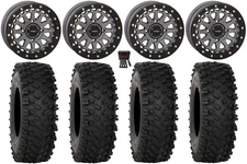 System 3 SB-6 15" Wheels Gm (5+2) 33" ATX470 Tires Can-Am Defender