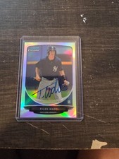 2013 Bowman Chrome Draft Picks & Prospects Tyler Wade Refractor Hand Signed 
