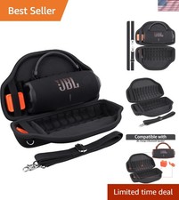 Case for JBL Charge 6 Waterproof Portable Bluetooth Speaker, Hard Travel Bag wit