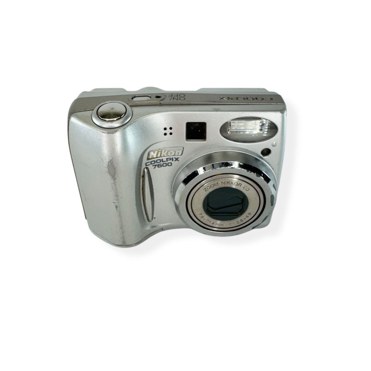 NIKON COOLPIX 7600 シルバー Nikon Coolpix 7600 7.1MP Digital Camera Silver For Parts Repair | eBay