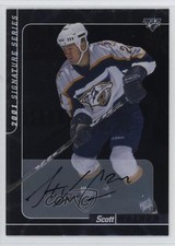 2000-01 ITG Be A Player Signature Series Auto Scott Walker #43 Auto 5c2