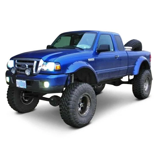 For Ford Ranger 93-11 Bushwacker 21028-11 Cut-Out Matte Black Rear Fender Flares - Изображение 2 из 3