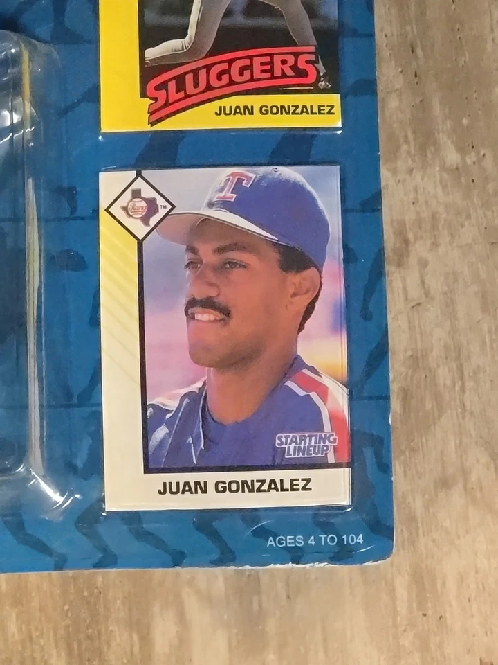 Starting Lineup 1993 Edition  Special Series Card  Juan Gonzalez Figure - Image 3 of 4
