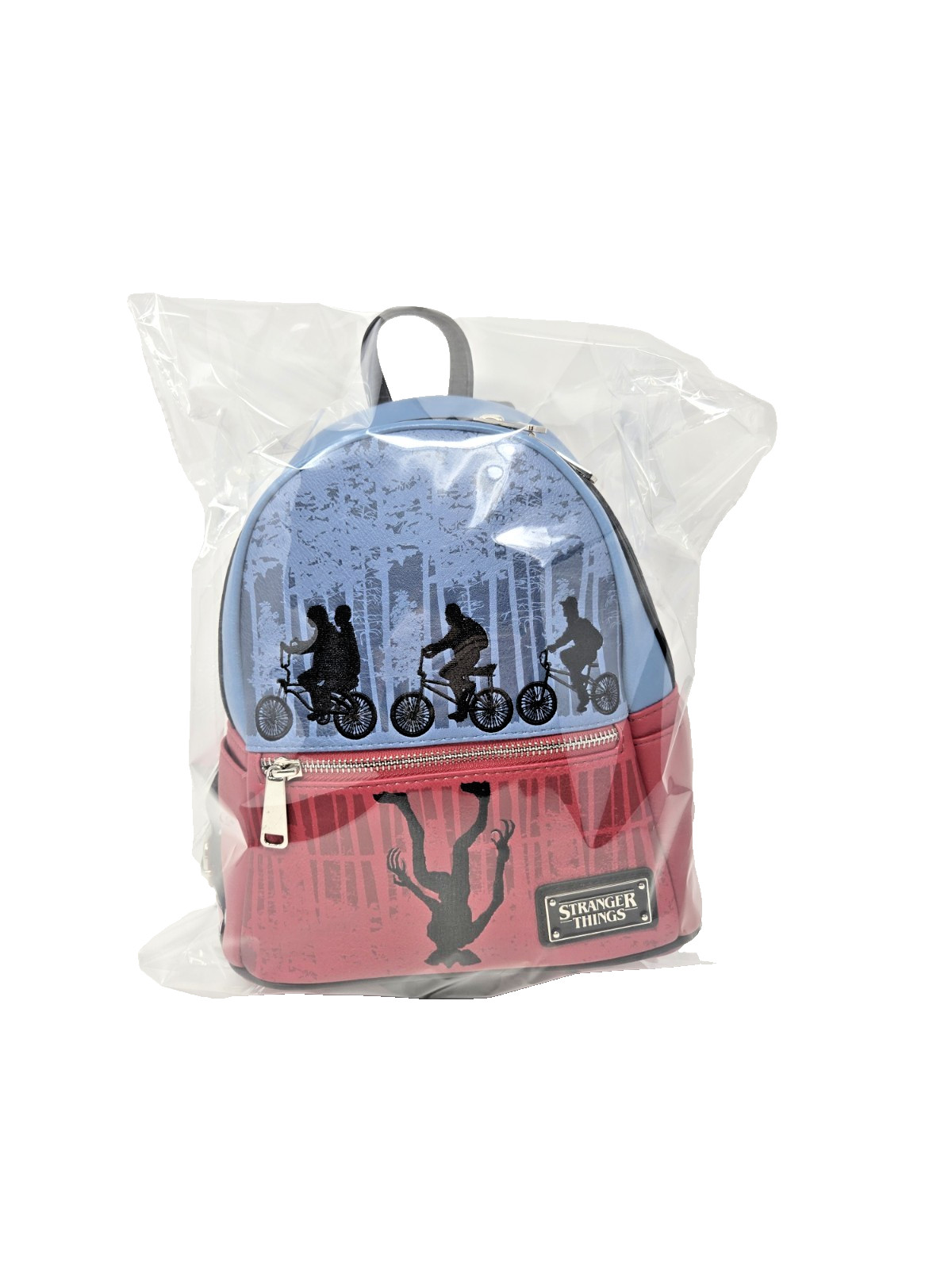 Rare Loungefly Stranger Things Upside Down Color-Block Mini Backpack Netflix image 6