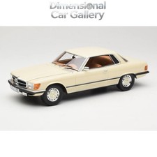 Cult: 18 Mercedes Benz 350SL white Unopenable Car Model Special Offer