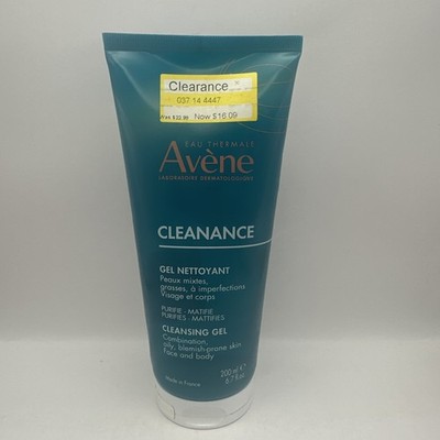 Avene Cleanance Cleansing Gel Purifying & Mattifying (6.7 oz.) Exp 10/2027