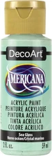 DecoArt Americana Acrylic Paint 2oz-Sea Glass - Opaque