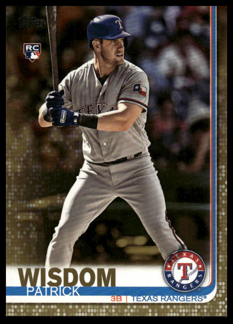 2019 Topps #578 Patrick Wisdom Gold #/2019