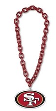 NFL San Francisco 49ers XXL BigChain Chain Wincraft Chain 3D Logo 194166099043