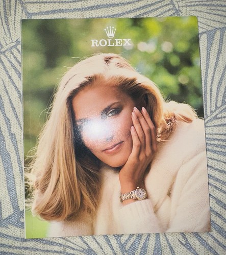 ROLEX USA 1981 GLOSS COLOUR LADIES WATCH CATALOGUE CATALOG - Picture 6 of 13