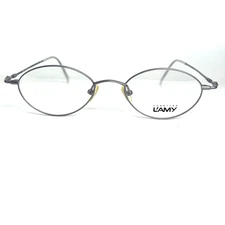L'Amy L'Accent 205 50-18-140mm, Gray-Purple Hue Metal Frame Eyeglasses H19594