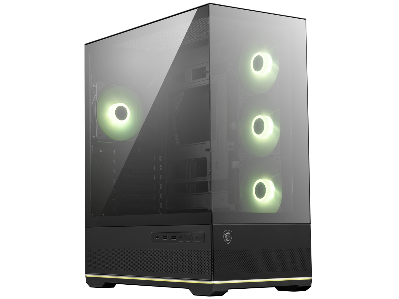 MSI MAG PANO 110R PZ - Корпус для игрового ПК средней высоты - Боковая панель из закаленного стекла - 4 3519000₽