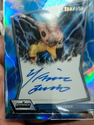 2026 Topps Chrome WWE Sapphire Rey Fenix Refactor Auto #BBA-REY