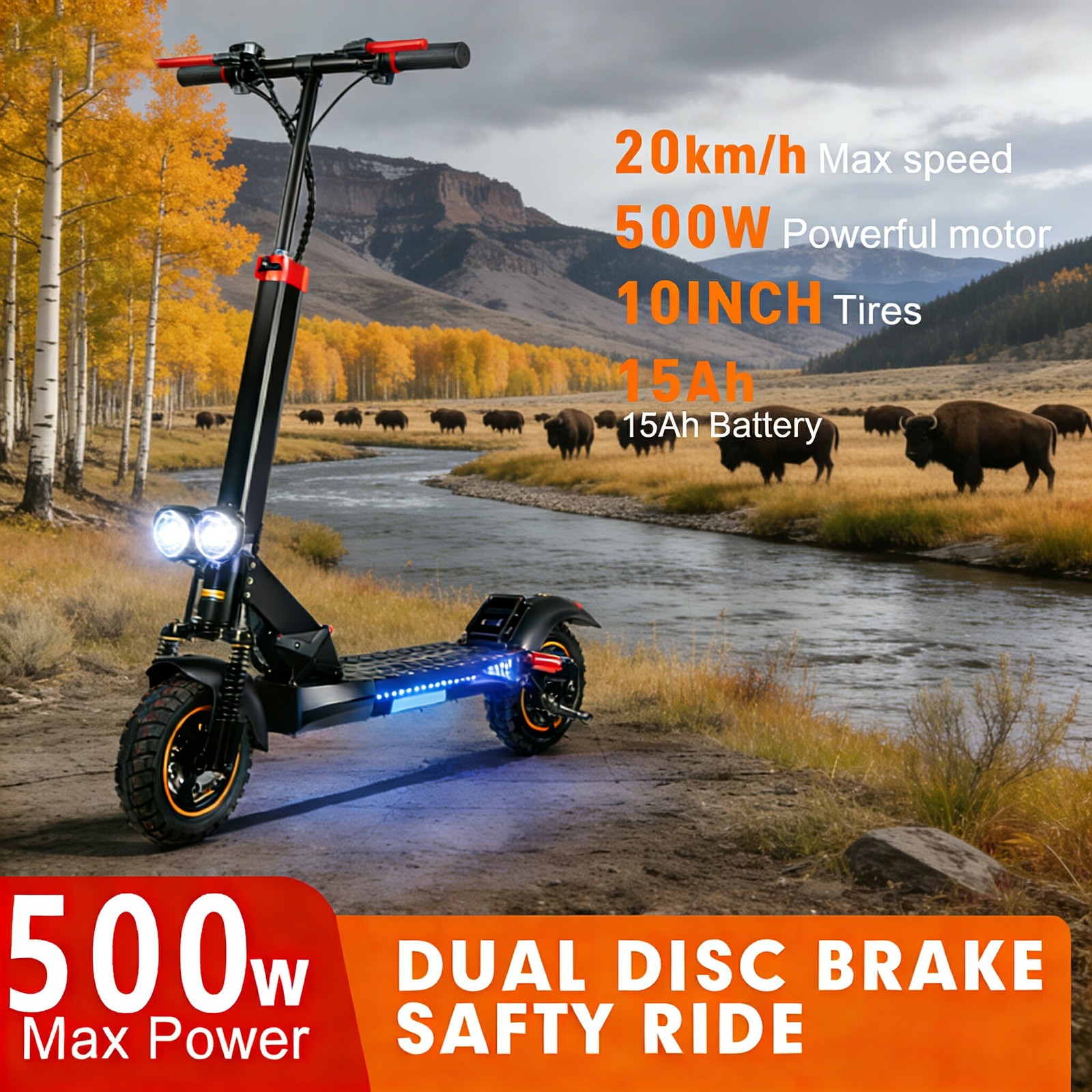 Portable E-Scooter: 1-Step Fold, 25mph – Take It on Trains, Buses & Cars