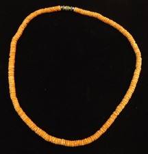 Shell Necklace Barrel Clasp 18 in Cool