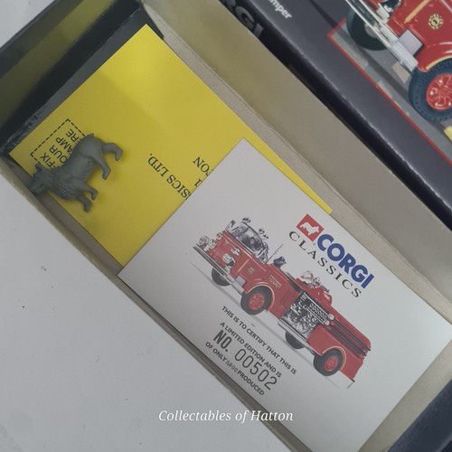 Corgi 1:50 51501 American La France camión de bomberos Westminster FD perfecto en caja - Imagen 5 de 11