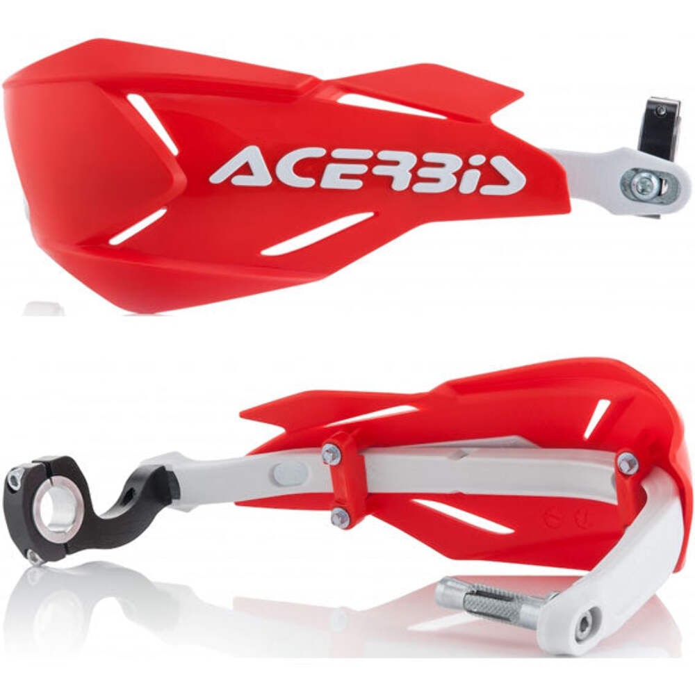 Acerbis Men's Red/White X-Factory Hand Guard - Image 2