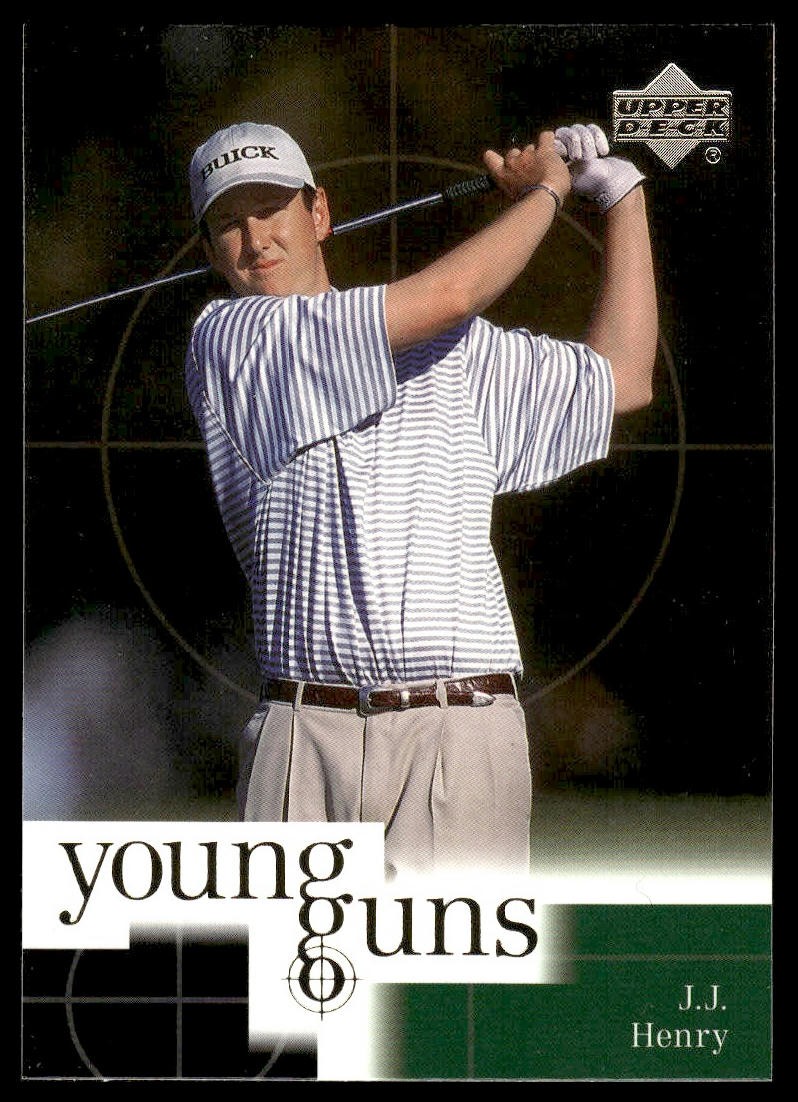 2001 Upper Deck #69 J.J. Henry RC Golf NM+