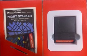 INTELLIVISION NIGHT STALKER GAME CIB /CLEANED & TESTED 5/12/26