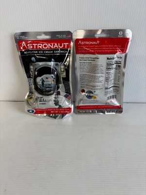 Astronaut Freeze-Dried Neapolitan Ice Cream Sandwich 1.1 Oz Single Pack