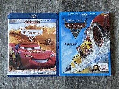 Cars & Cars 3 Blu-rays