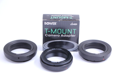 New Lot Bower T-mount adapter for Canon EOS/FD Dslr Digital camera Japan lens