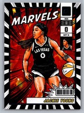 Jackie Young 2025 Donruss WNBA #15 Las Vegas Aces Net Marvels