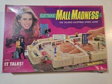 Electronic Mall Madness Talking Board Game – Vintage Milton Bradley