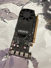 Nvidia Quadro P1000 4GB GDDR5 4 Mini DP Ports PCIe Graphics Card Low Profile