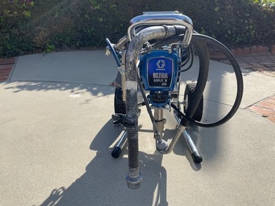 Graco Ultra Max II 695 Electric Airless Sprayer, Cart - Blue.  Two Gun capacity.
