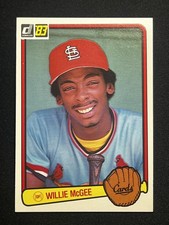 1983 Donruss #190 Willie McGee