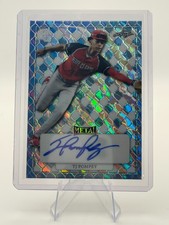 2022 Leaf Metal Perfect Game TJ Pompey Autograph Blue 1/1
