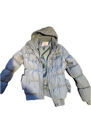 Sublevel Damen Daunenjacke Blau Gr L Winter Kleidung Fashion Herren Vintage