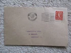 1953 - ½d ORANGE ON PLAIN FIRST DAY COVER WITH GUERNSEY CDS CANCEL