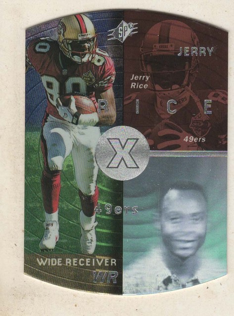 1998 SPx #40 Jerry Rice SAN FRANCISCO 49ers Mississippi Valley Delta Devils