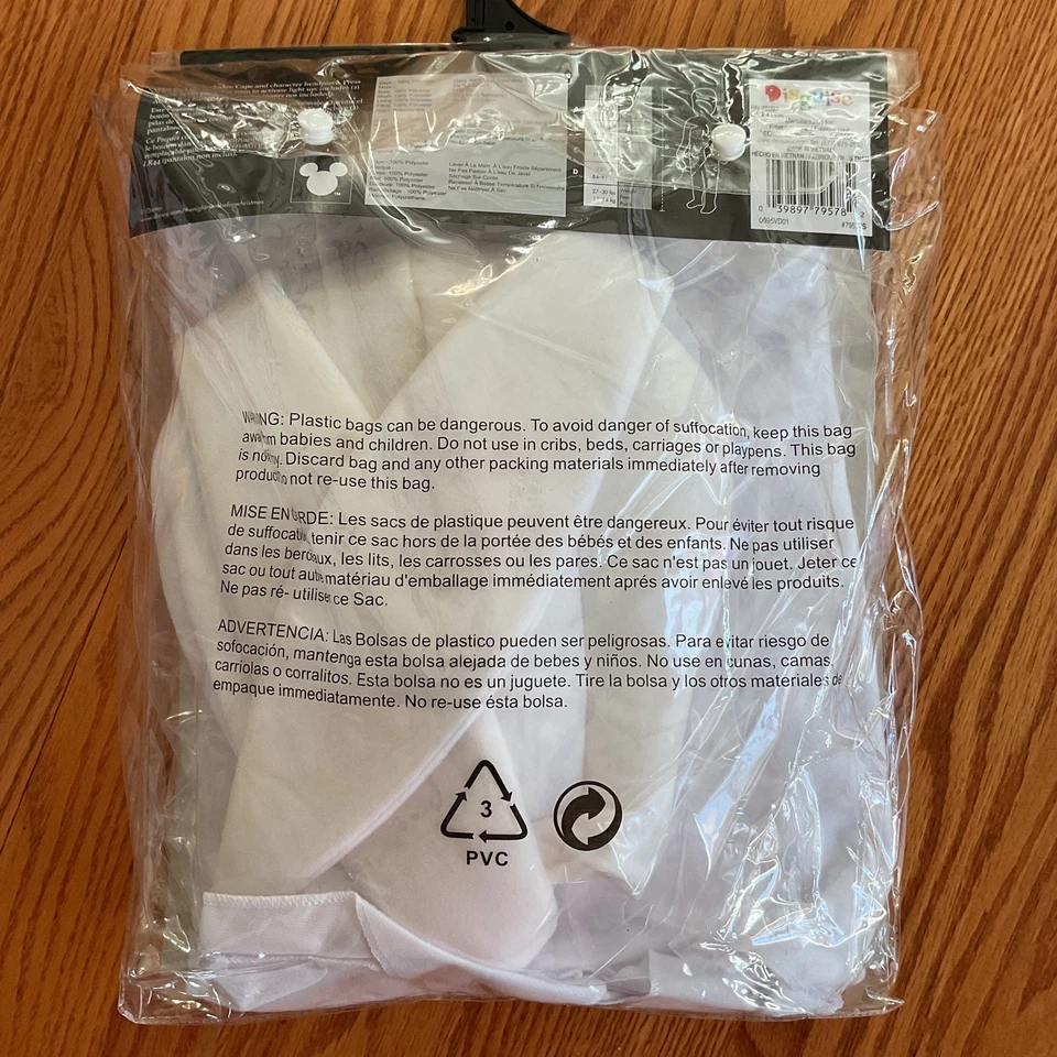 Nightmare Before Christmas Zero 经典服装 学步儿童 2T — 第 4/4 张图片