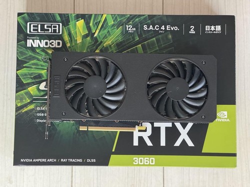 ELSA GeForce RTX 3060 12GB GDDR6 Graphics Card Used Gaming GPU | eBay