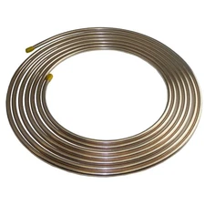Copper Nickel Brake Fuel Line Tubing Kit 3/8 OD 25 Ft Coil Roll INLINE TUBE CN6