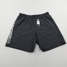 Under Armour Shorts Mens XL Black HeatGear Loose Fit Athletic Workout Gym NEW
