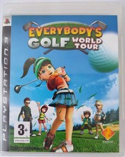 Everybody's Golf World Tour Sony PlayStation 3 Blu-ray disc