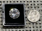 8 Carat Round Cut 13 mm Moissanite With GRA Certification — photo 4